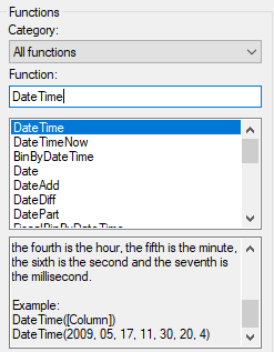 Spotfire date and time