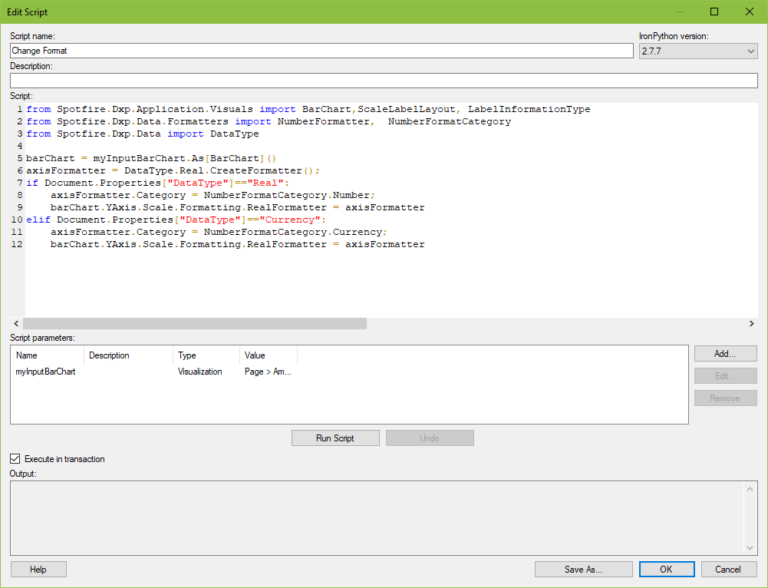 How to Format Visualizations With IronPython – The Analytics Corner